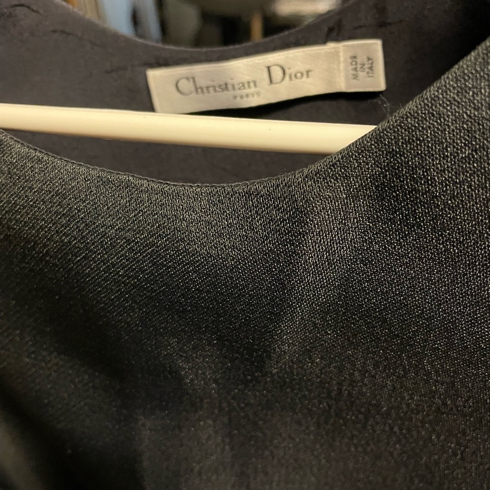 Christian Dior Black Dress